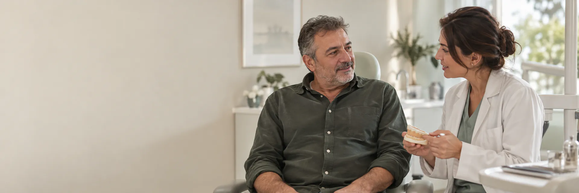 İmplant tedavisi değerlendirme görüşmesi